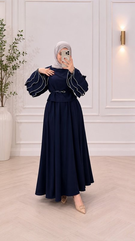 Two pieces with a belt